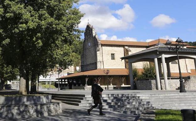 Imagen de una iglesia de Bedia. 