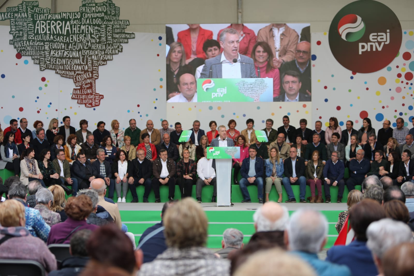 Fotos: El PNV celebra el Aberri Eguna en Bilbao