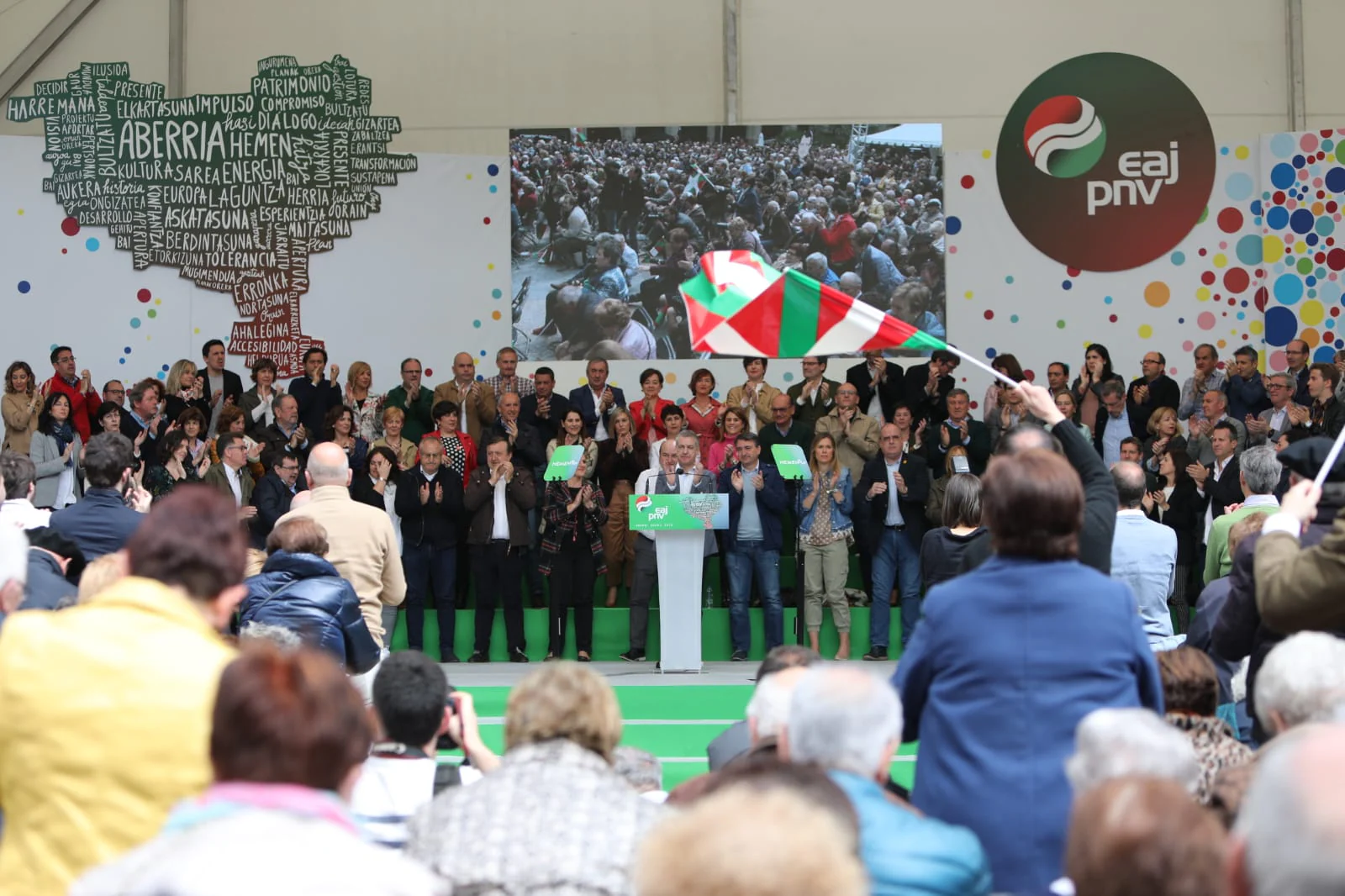 Fotos: El PNV celebra el Aberri Eguna en Bilbao