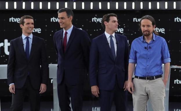 Rivera protagoniza los ataques más duros a Sánchez en un bronco debate