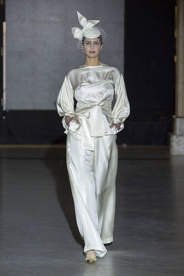 Fotos: El diseñador vasco ha presentado su nueva colección nupcial