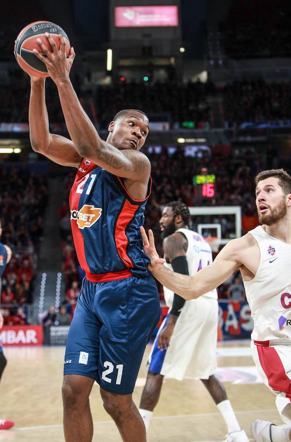 Fotos: Las mejores imágenes del Baskonia - CSKA de la Euroliga