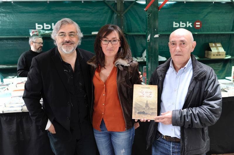 Félix G. Modroño, Inma Roiz y Bernar Zarraga.