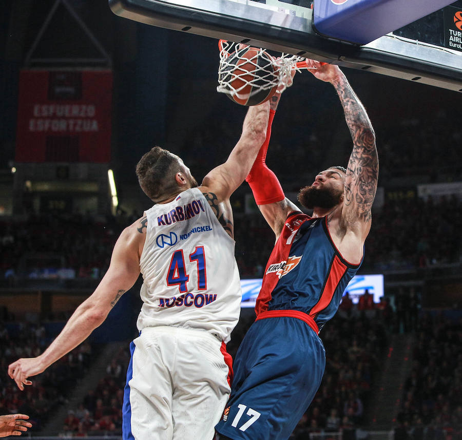 Fotos: Las mejores imágenes del Baskonia - CSKA