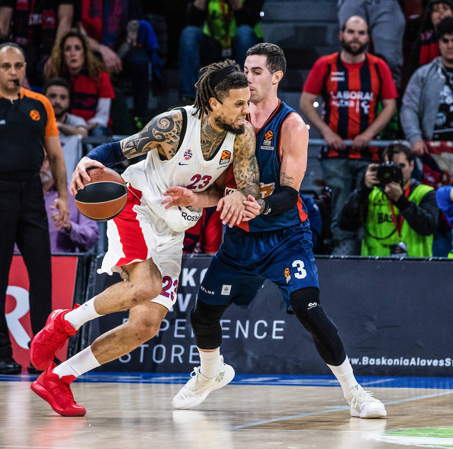 Fotos: Las mejores imágenes del Baskonia - CSKA