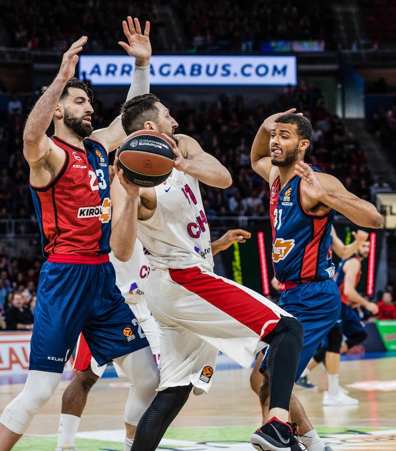 Fotos: Las mejores imágenes del Baskonia - CSKA