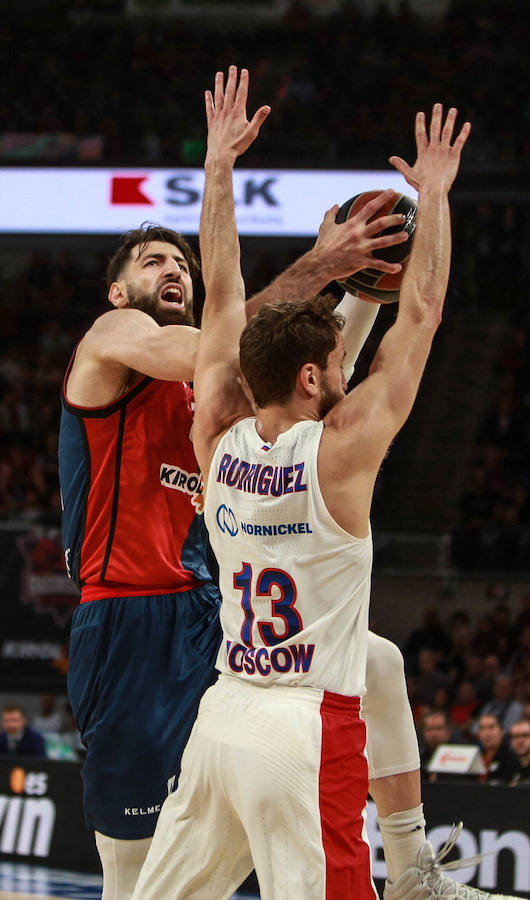 Fotos: Las mejores imágenes del Baskonia - CSKA