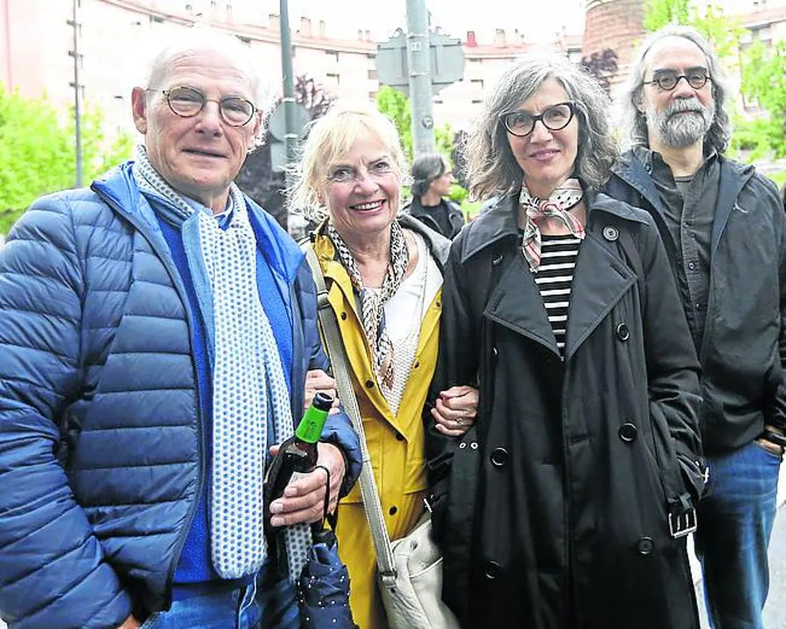 Fred van der Geer, Riet Meurs, Cristina Gutiérrez Meurs y Guillermo Ruiz Irastorza.