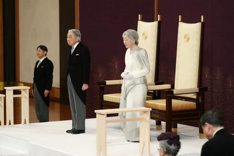 Fotos: La ceremonia de la abdicación del emperador Akihito, en imágenes