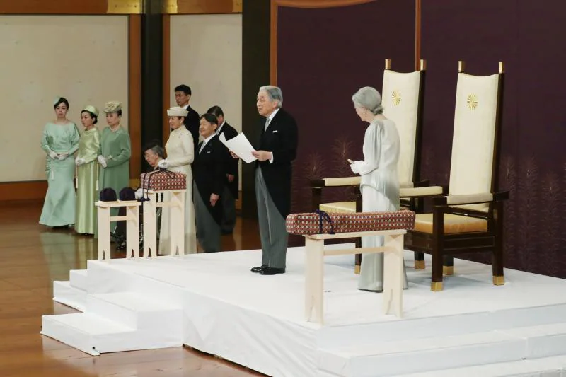 Fotos: La ceremonia de la abdicación del emperador Akihito, en imágenes