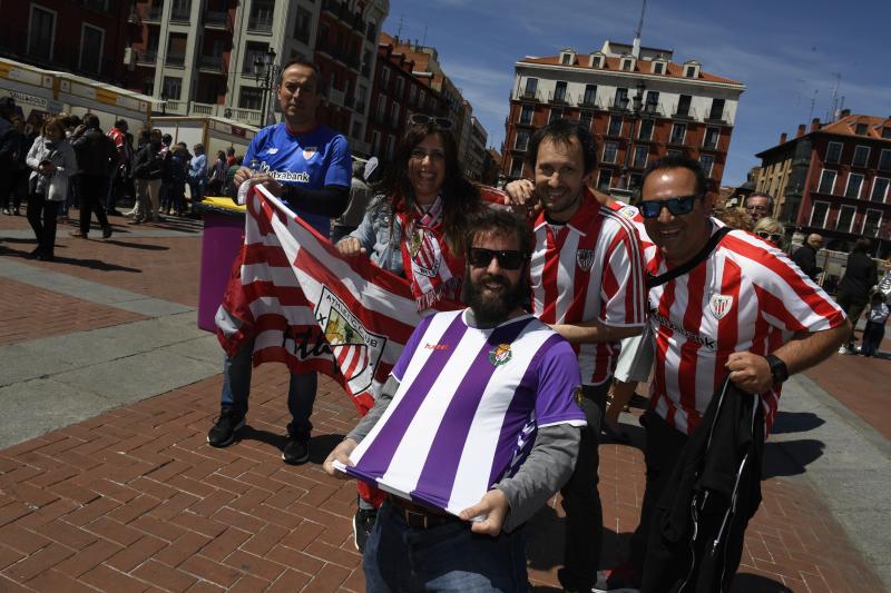 Fotos: El ambiente previo al partido Valladolid - Athletic