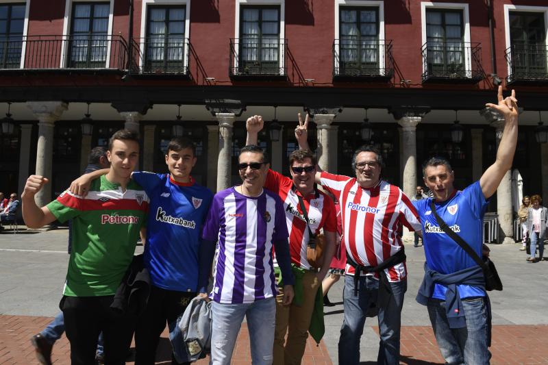 Fotos: El ambiente previo al partido Valladolid - Athletic