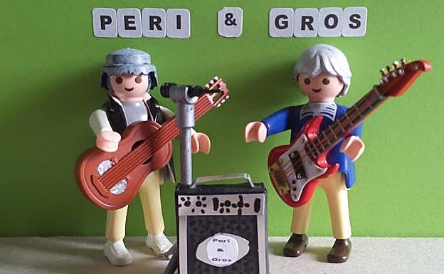 El dúo musical Peri & Gros actuará por la mañana.