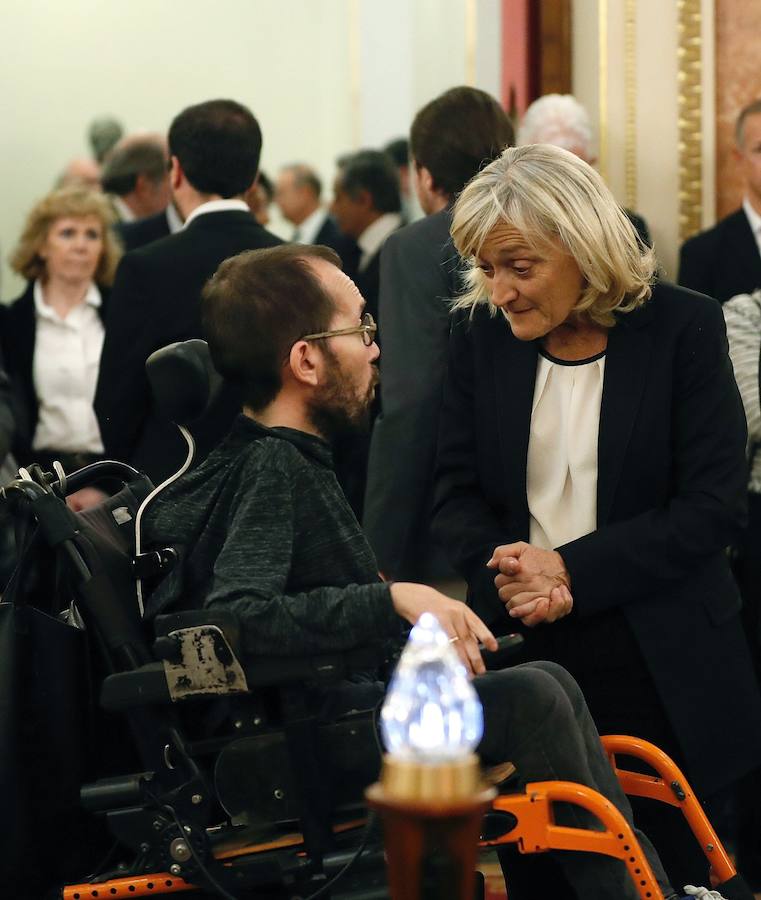 Echenique también ha querido mostrar su pesar a la viuda.