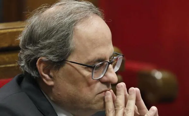 El presidente de la Generalitat, Quim Torra.