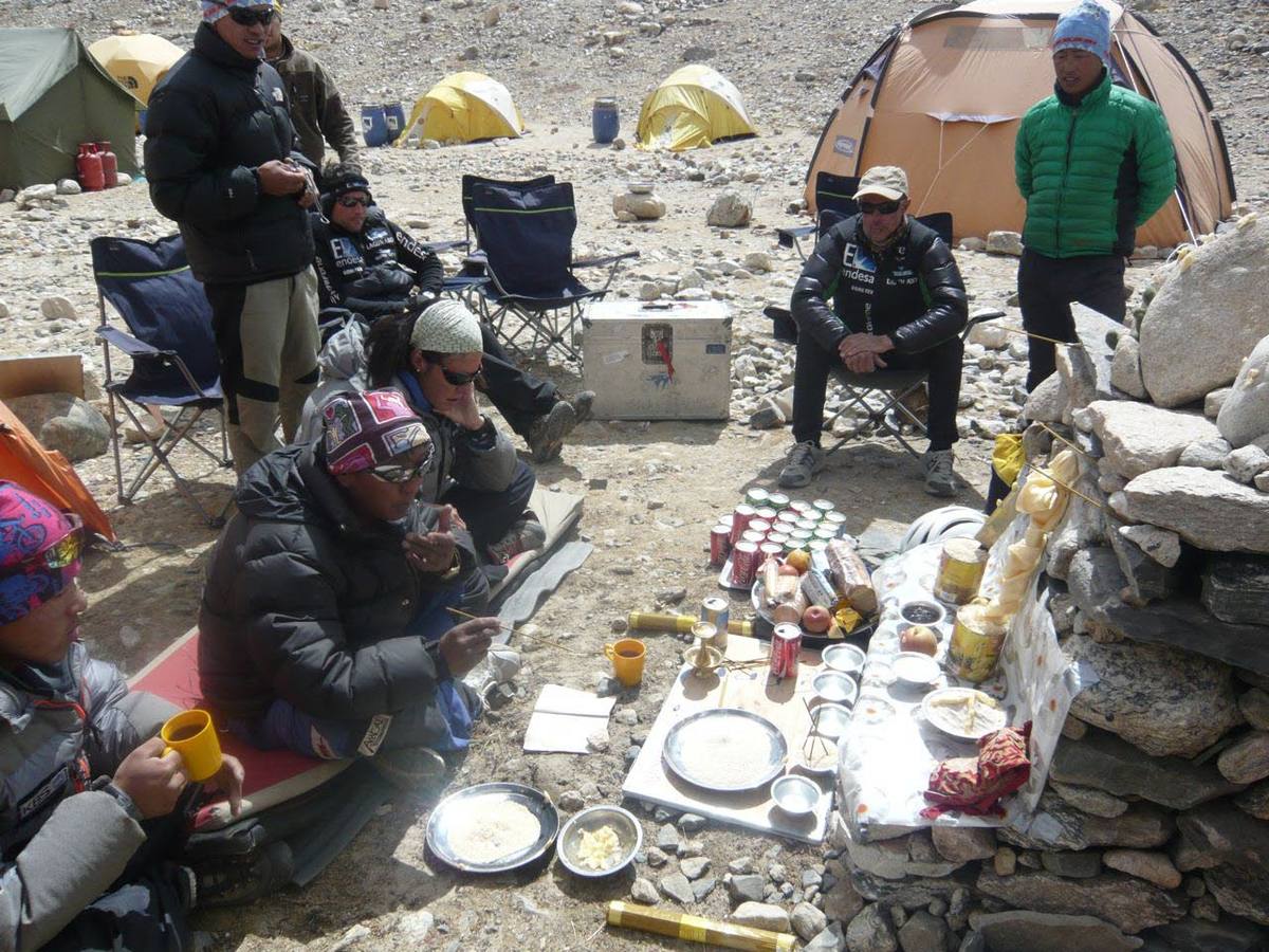 Fotos: La gesta de Edurne Pasaban