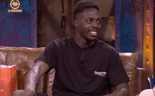 Iñaki Williams, durante su entrevista en 'La Resistencia'. 