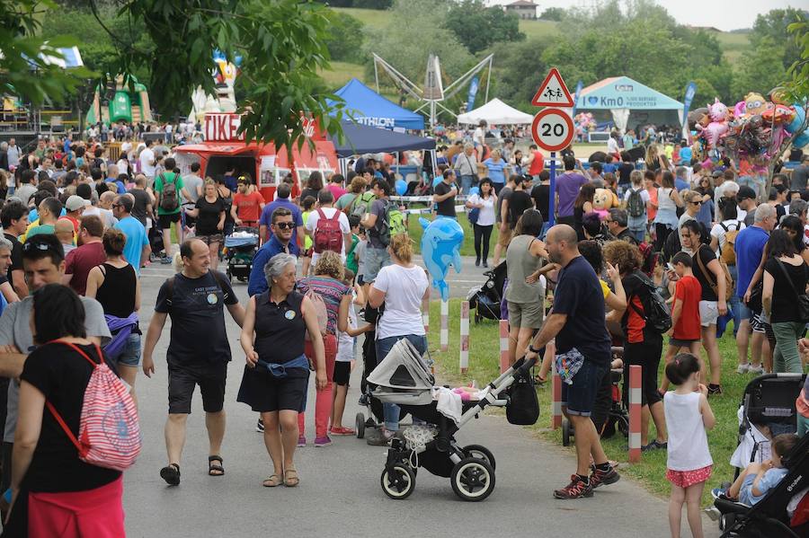 Jende asko, duela urte batzuk Mungian ospatutako Ibilaldian.