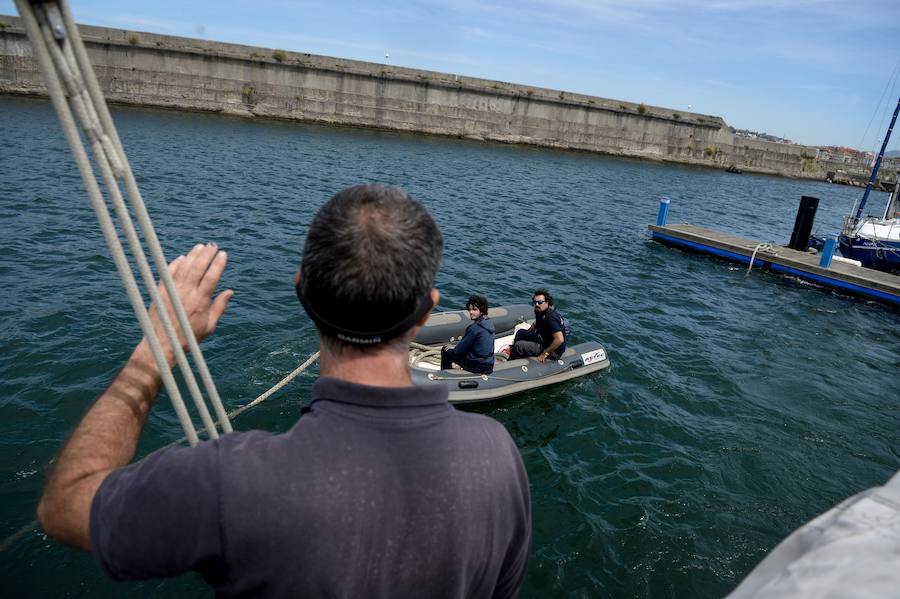 Fotos: Una jornada con los futuros marinos