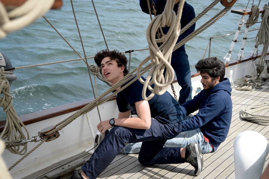 Fotos: Una jornada con los futuros marinos