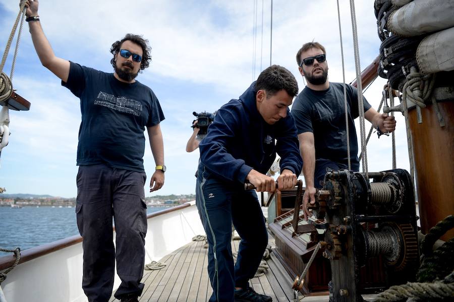 Fotos: Una jornada con los futuros marinos