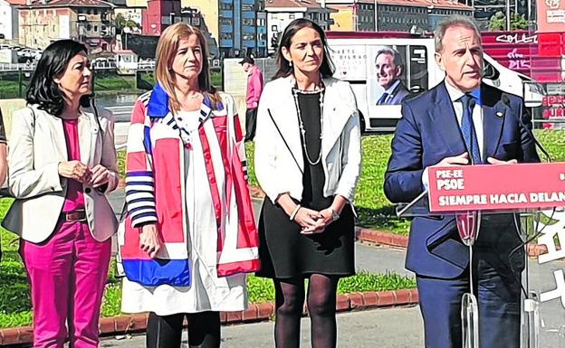 Díez, Laespada, Maroto y Gil, ayer en un acto en Botica Vieja.