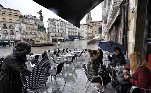 Las previsiones indican lluvia en Vitoria durante la Final Four. 