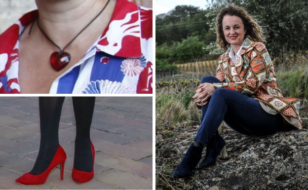 Cristina González demuestra con sus estilismos que le gusta el color y los zapatos de tacón. 