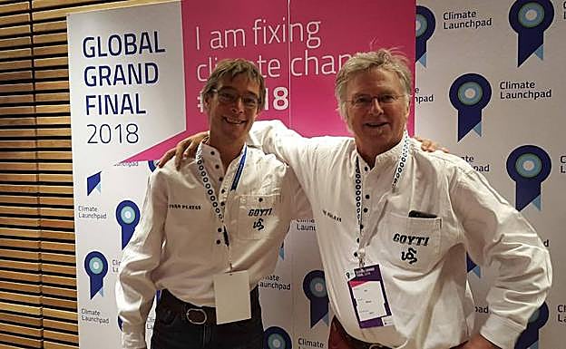 Iván Platas y Karl Niklass son los promotores de Goyti, empresa que pretende fabricar el cuadriciclo Gora.