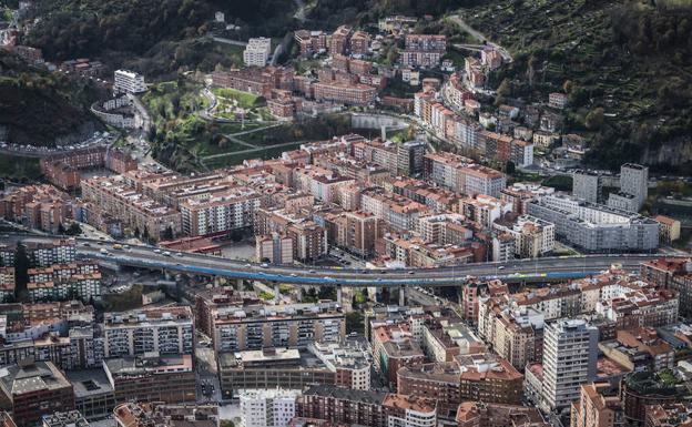 Vista del barrio de Rekalde.