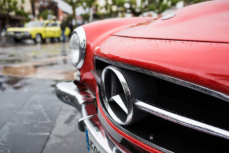 Fotos: Los coches clásicos más impresionantes que se han dado cita hoy en Plentzia