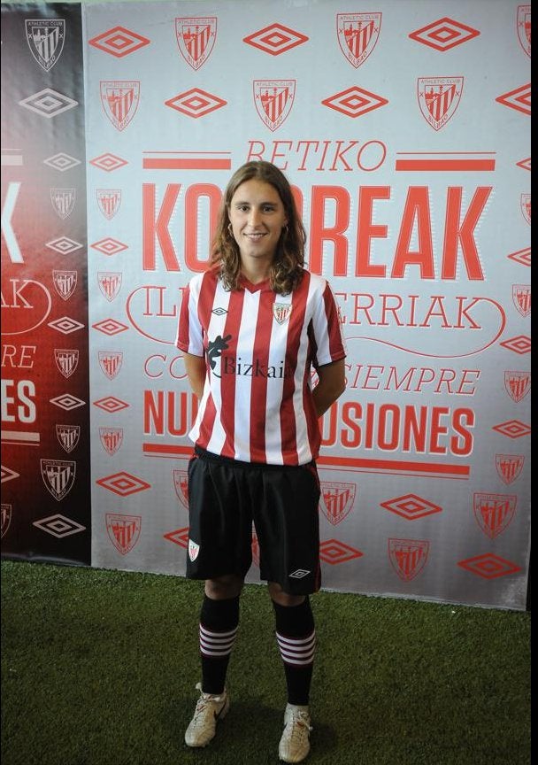 Otra de las camisetas del Athletic en 2012/2013.