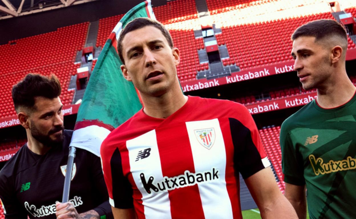 El Athletic recupera el verde para su segunda camiseta