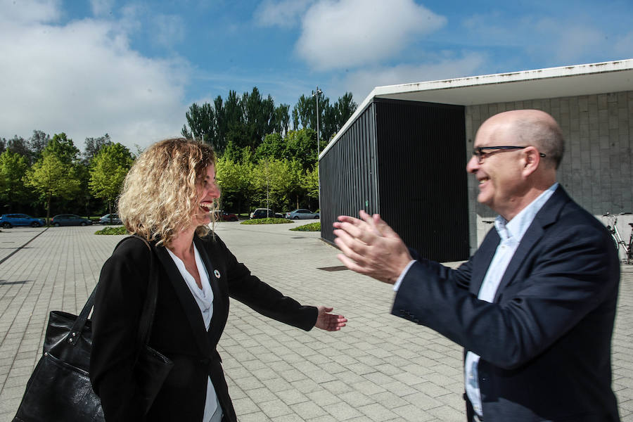 Fotos: Las fotos del debate entre los candidatos a diputado general de Álava