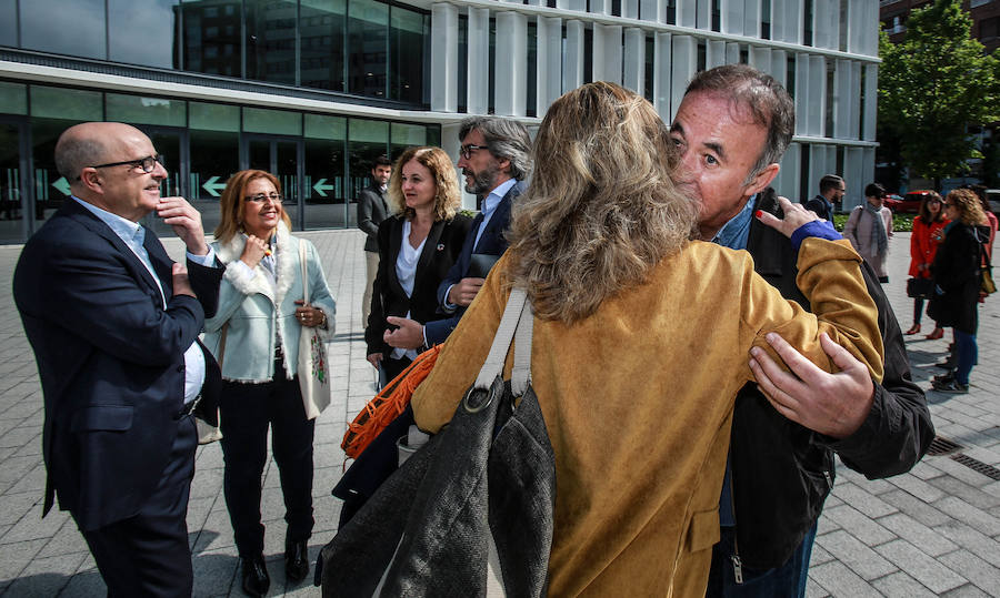Fotos: Las fotos del debate entre los candidatos a diputado general de Álava