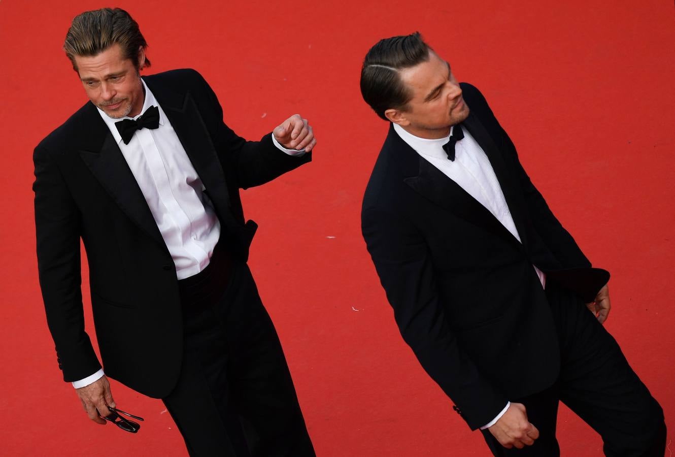 «Érase una vez en... Hollywood», de Quentin Tarantino, era una de las películas más esperadas del Festival de Cannes, y su alfombra roja no decepcionó