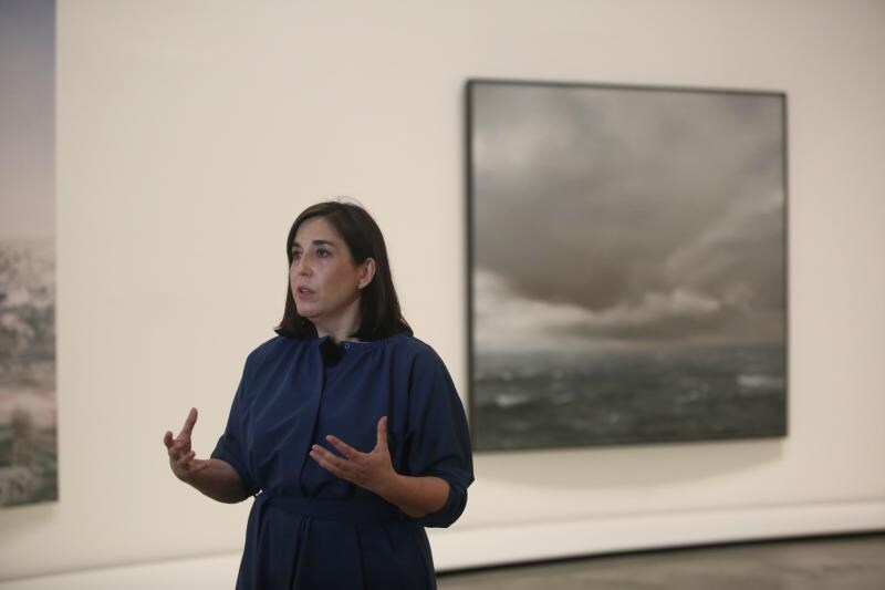 Fotos: Las pinturas desenfocadas de Richter, en el Guggenheim