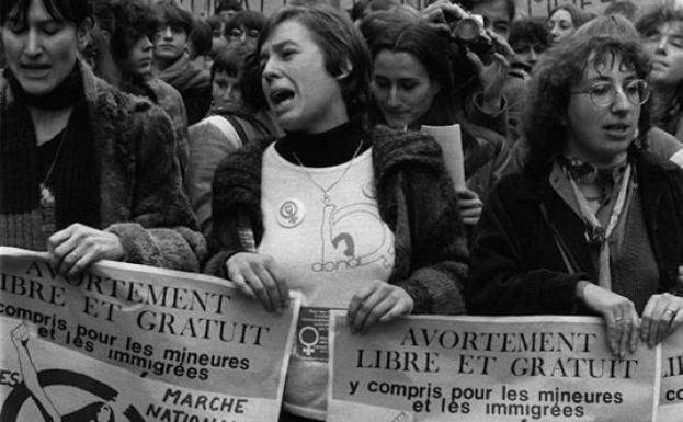 El derecho al aborto estuvo presente en las marchas.