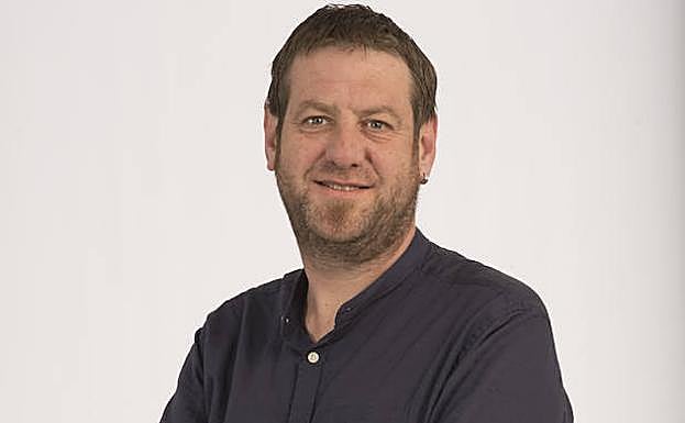 Pablo Ortiz de Latierro, candidato a la alcaldía de La Puebla de Arganzón, por EH Bildu. 