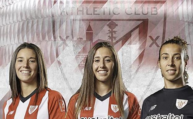 Ainhoa Tirapu, Nekane y Marta Perea seguirán en el Athletic
