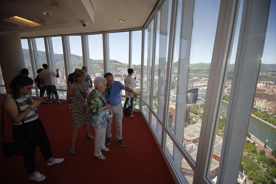 Desde hoy los interesandos pueden disfrutar de las espectaculares vistas desde la Torre Iberdrola