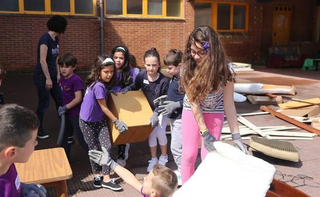 Actividades infantiles de la edición del año pasado en Kaleartean. 