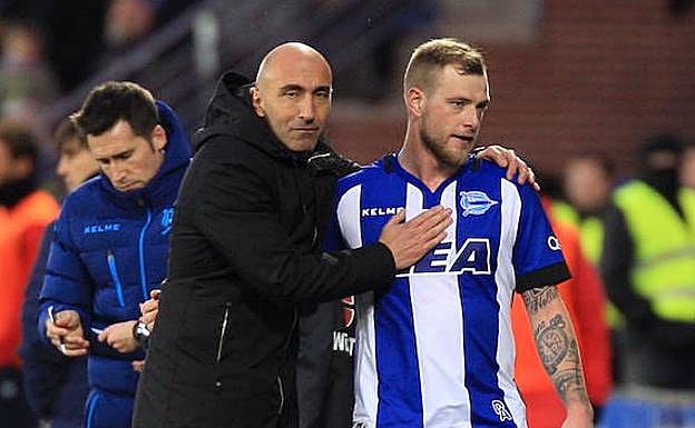 Guidetti celebra la marcha de Abelardo: «Es maravilloso que la temporada haya acabado»