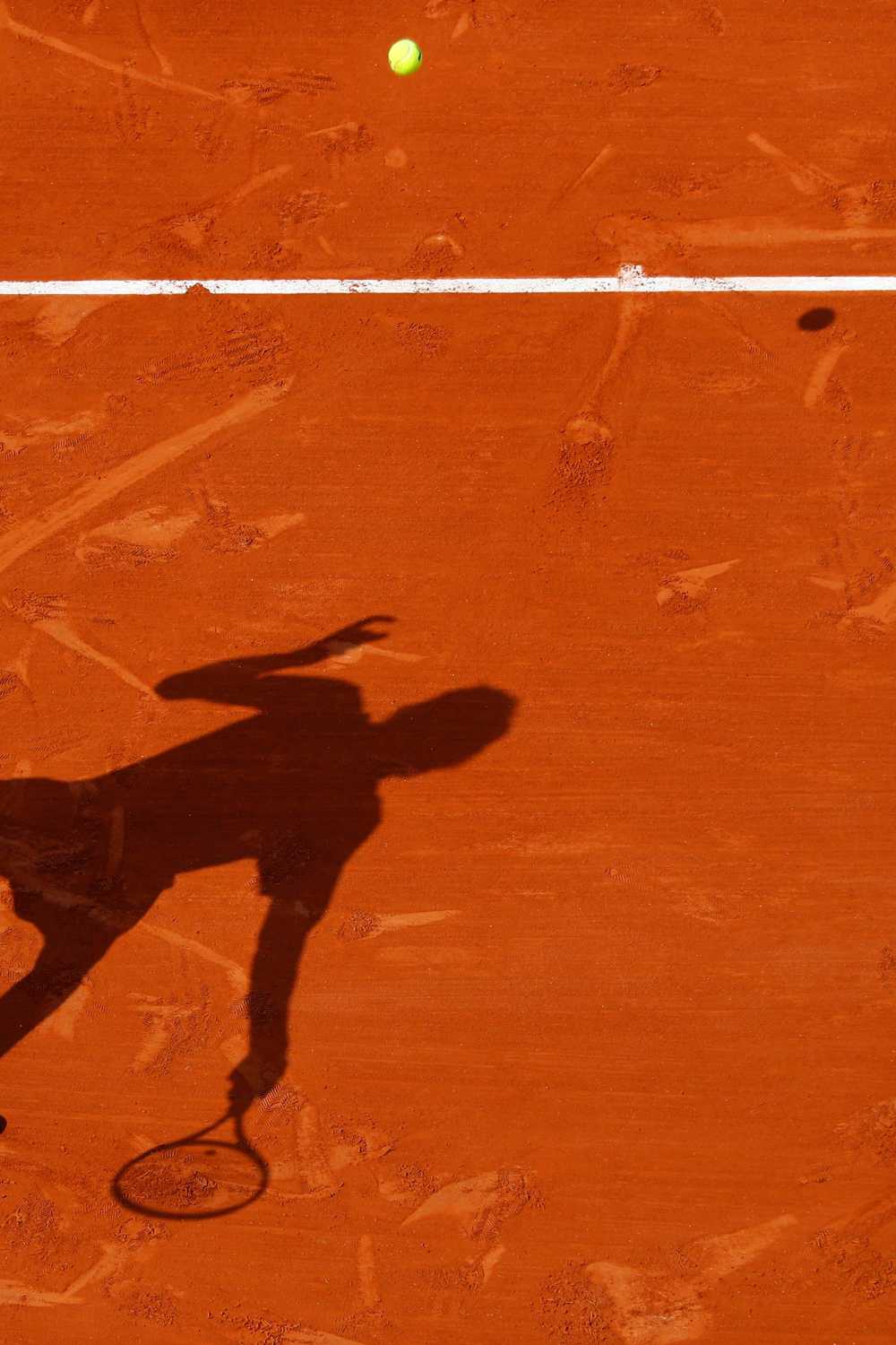 El tenista Alexander Zverev de Alemania en Roland Garros