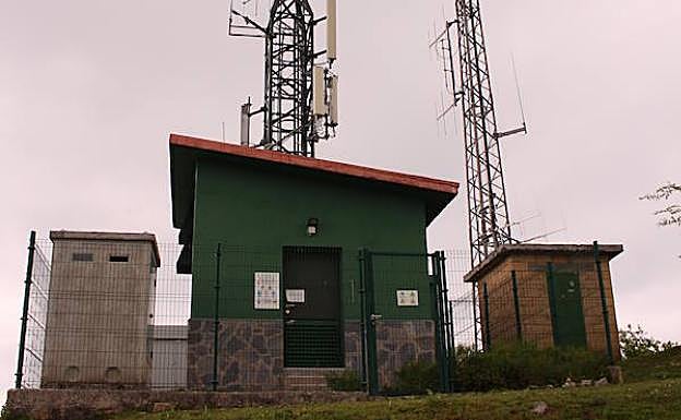 La antena de Txibiarte se ha regularizado recientemente. 