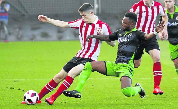 Sancet peleará por hacerse con un hueco en la primera plantilla del Athletic. 