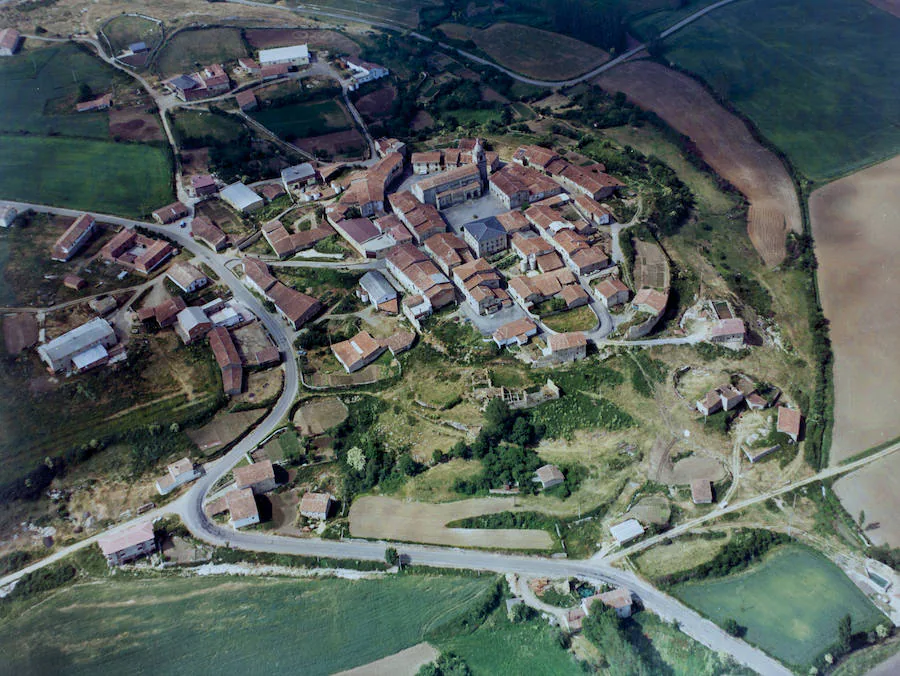 Fotografía de Peñacerrada en 1981.