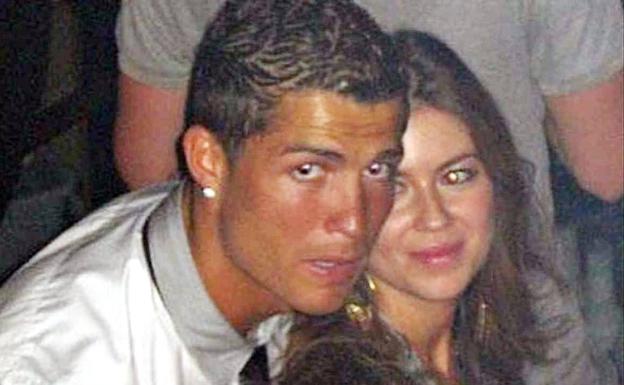 Cristiano Ronaldo y Katheryn Mayorga, juntos en Las Vegas.