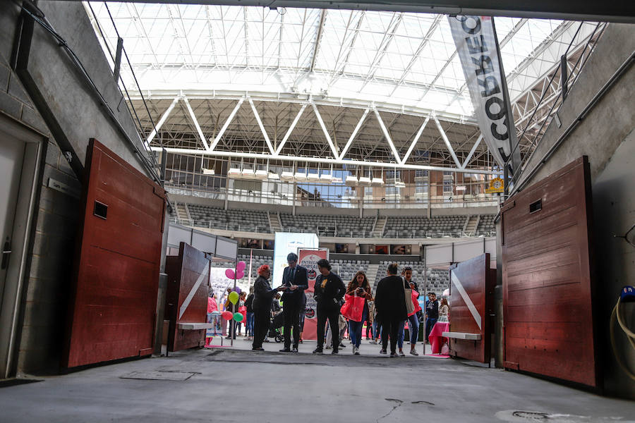 Fotos: Todo listo para la carrera de la mujer