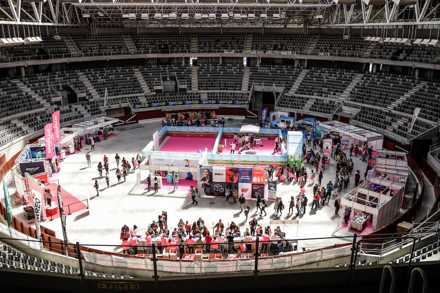 Fotos: Todo listo para la carrera de la mujer